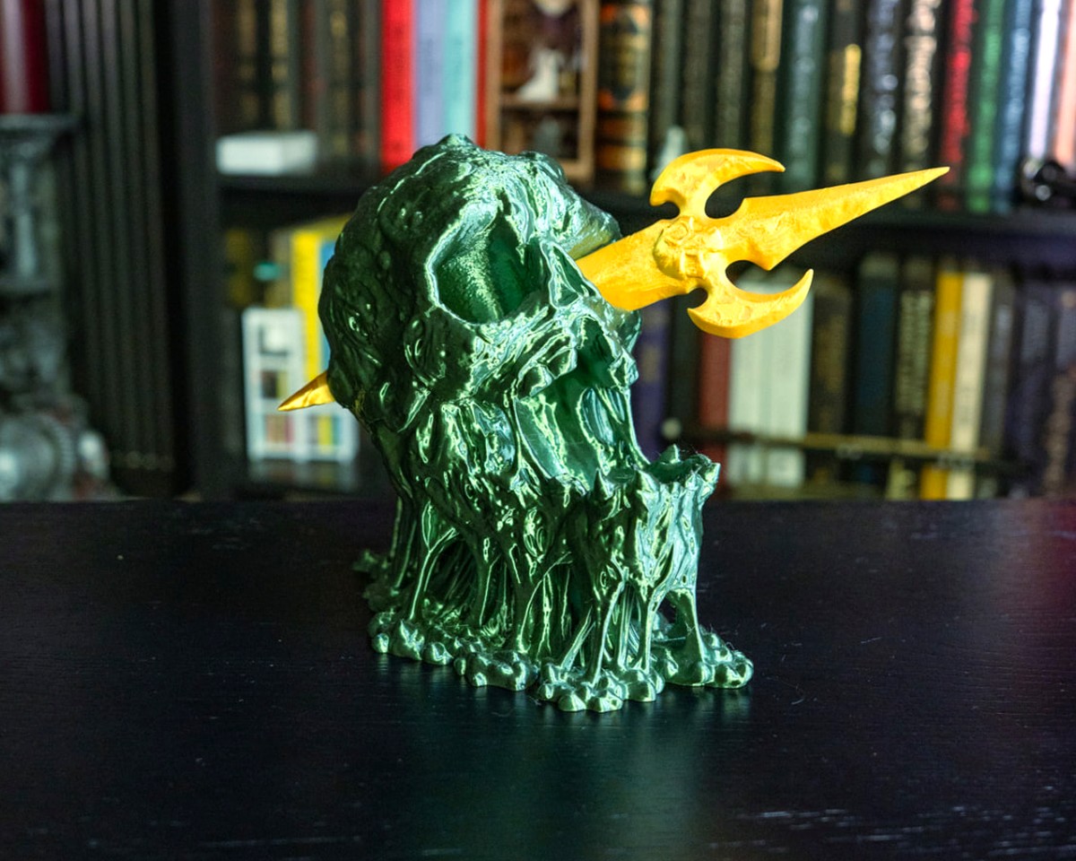 Melting Skull Dice Tower