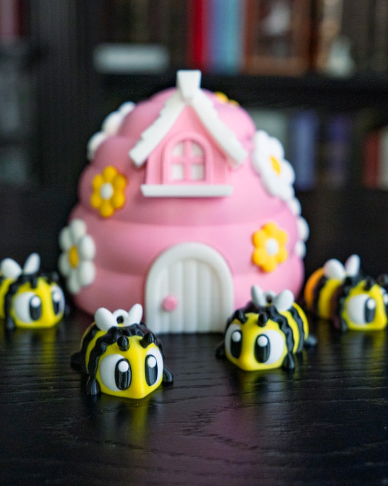 Bee House Diorama