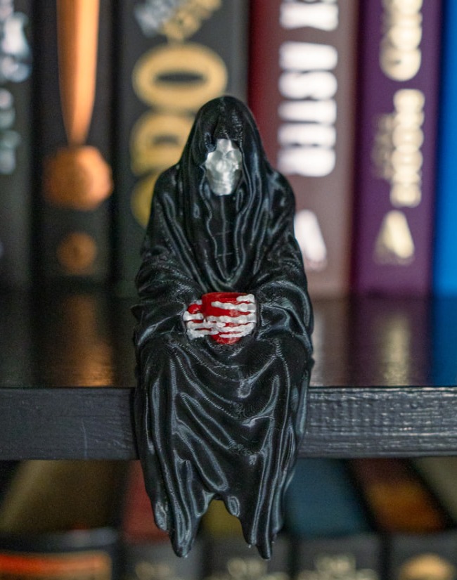 Grim Reaper Coffee Break Shelf Sitter