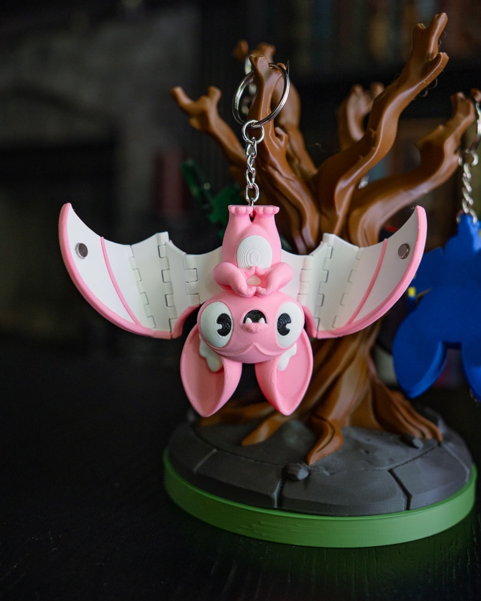 Mystery Bat Keychain - Love Bat