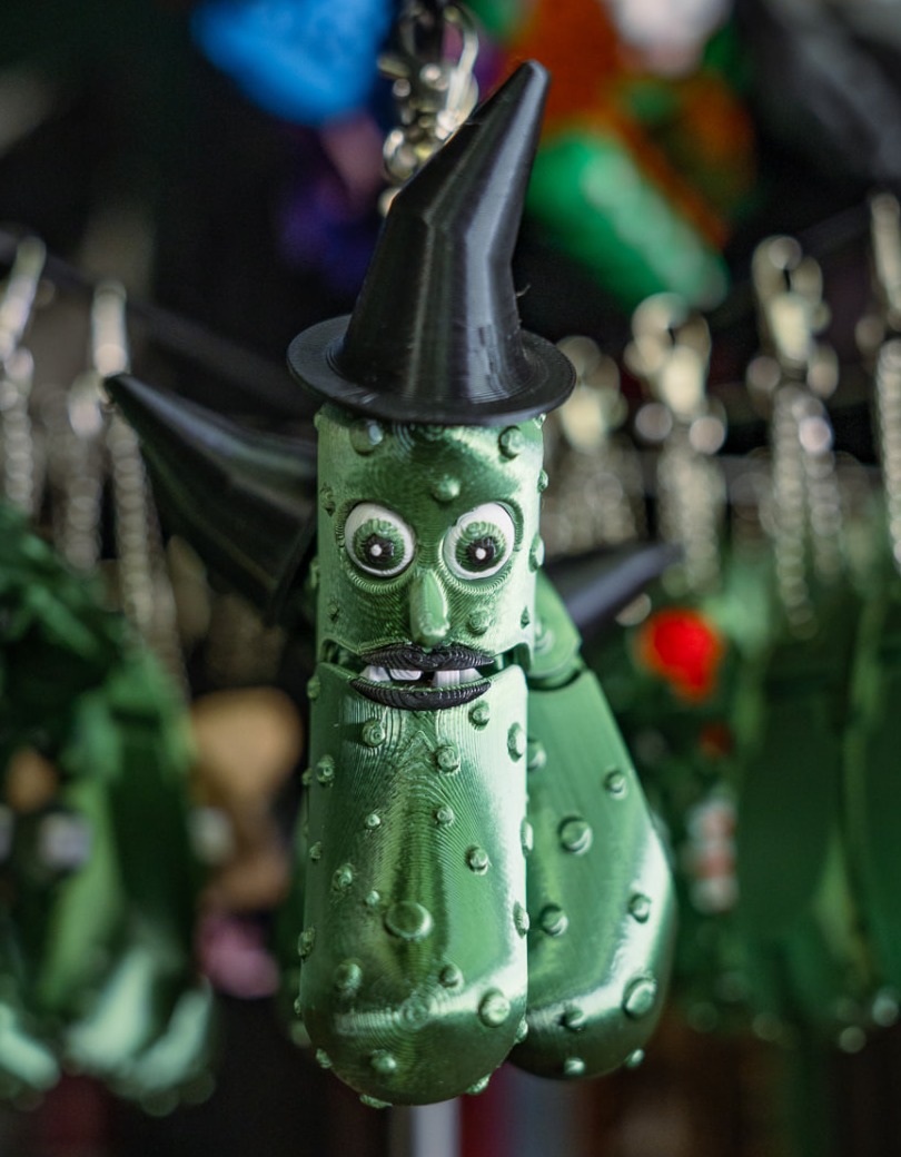 Witch Pickle Keychain