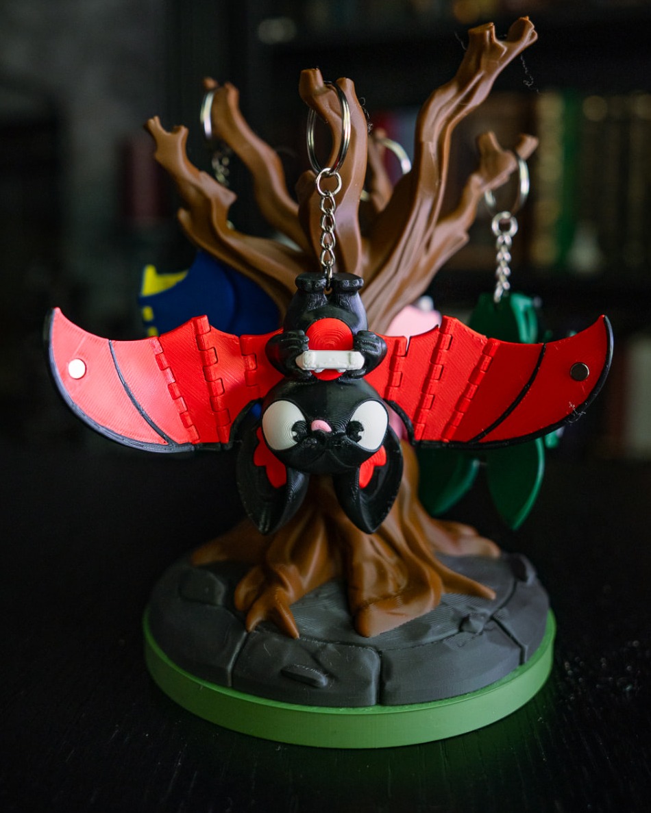 Mystery Bat Keychain - Raging Gamer Bat