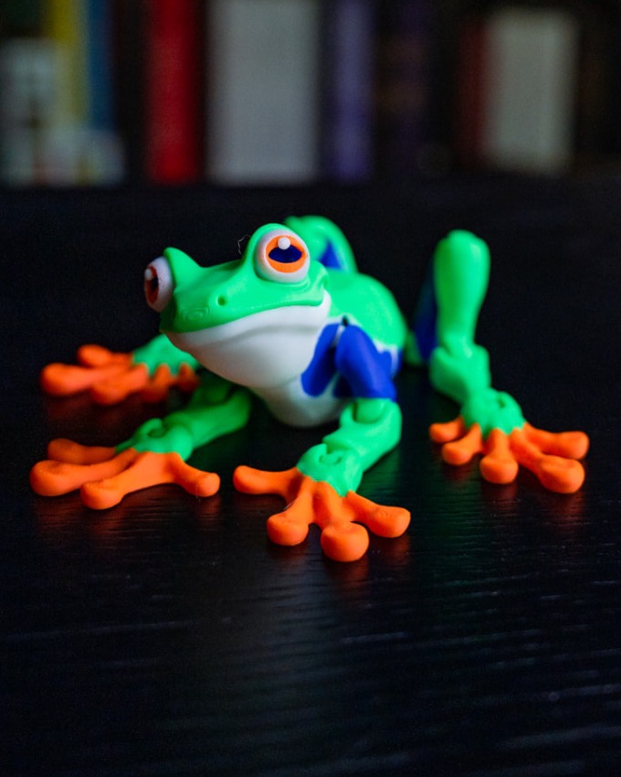Articulating Tropical Frog
