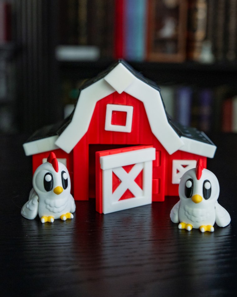 Red Barn Farm Diorama