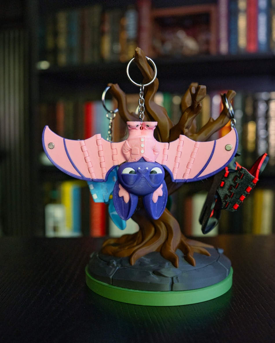 Mystery Bat Keychain - Sleepytime Bat