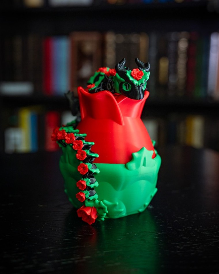 Rose Dragon & Egg