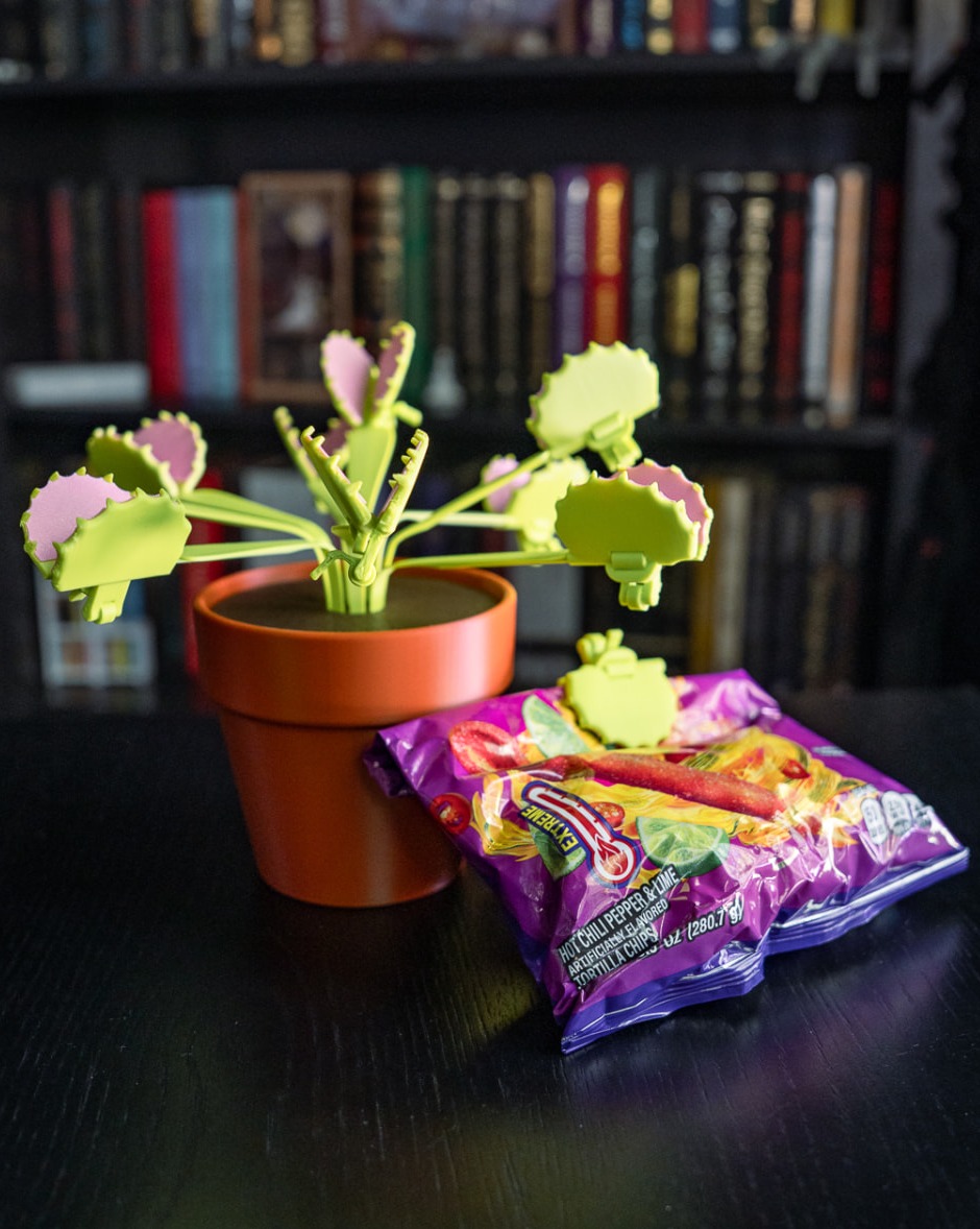 Venus Fly Trap Bag Clip Plant