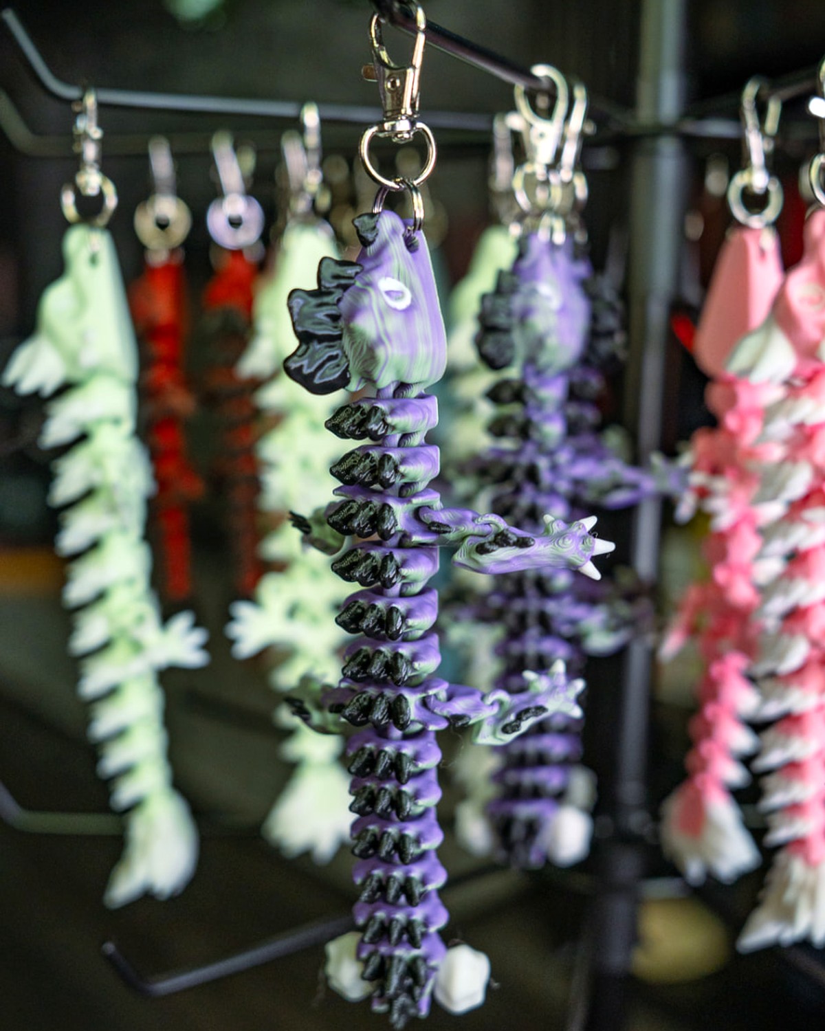 Dino Dragon Keychain